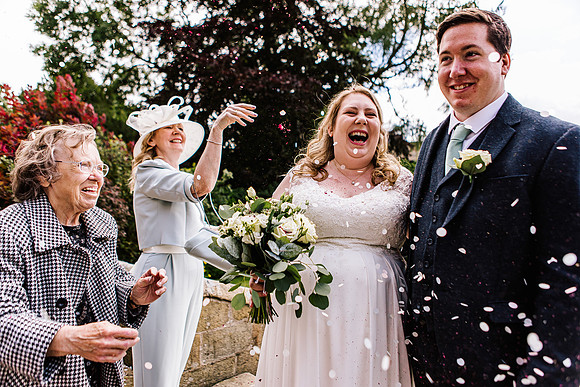 Eyam Hall Wedding Photography - Amanda & John-373