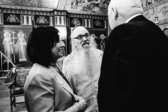 Greek Orthodox Cheristening - Staffordshire Event Photography-394