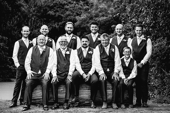 Sandhole Oak Barn Wedding Photography - Becky & Sam-368