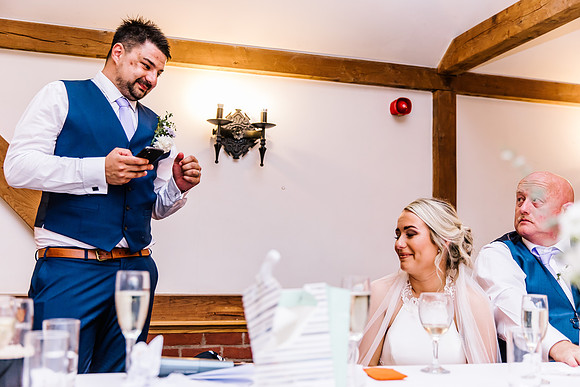 Sandhole Oak Barn Wedding Photography - Becky & Sam-590