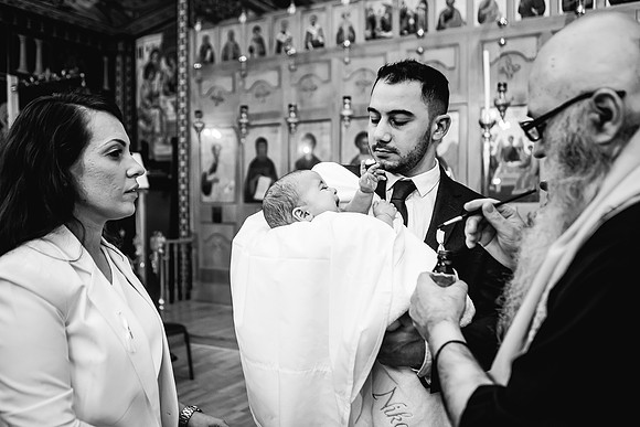 Greek Orthodox Cheristening - Staffordshire Event Photography-248