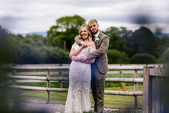 Alcumlow Wedding Barn Photography - Aimee & Mike-703