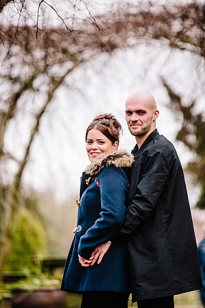 Trentham Gardens - Engagement Shoot - Staffordshire Wedding Photographer-25