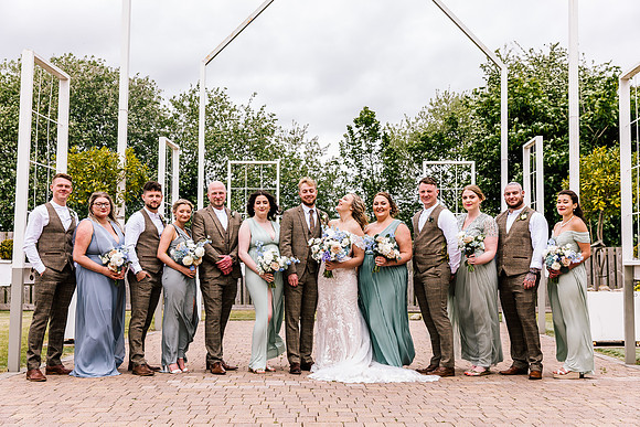 Alcumlow Wedding Barn Photography - Aimee & Mike-551