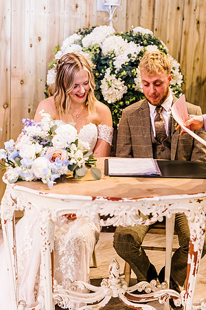 Alcumlow Wedding Barn Photography - Aimee & Mike-339