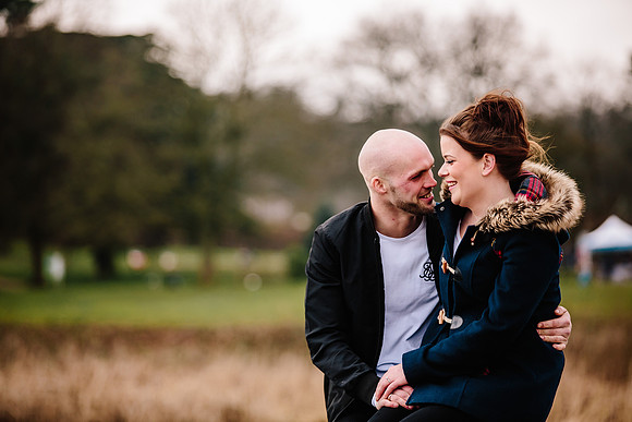 Trentham Gardens - Engagement Shoot - Staffordshire Wedding Photographer-70