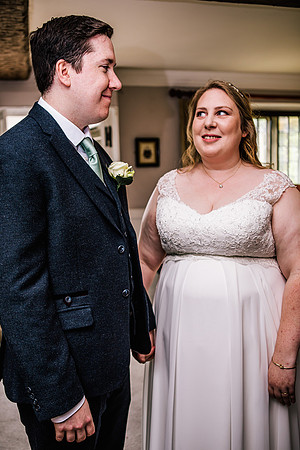 Eyam Hall Wedding Photography - Amanda & John-299