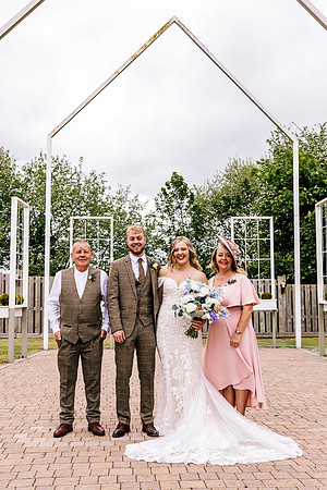Alcumlow Wedding Barn Photography - Aimee & Mike-466