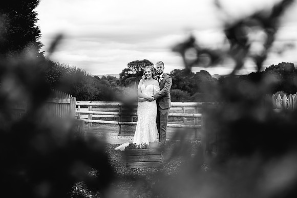 Alcumlow Wedding Barn Photography - Aimee & Mike-699