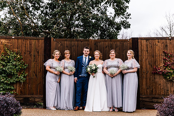 Hanbury Barn Wedding Photography - Hannah & Adam-497