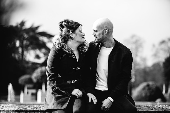 Trentham Gardens - Engagement Shoot - Staffordshire Wedding Photographer-10