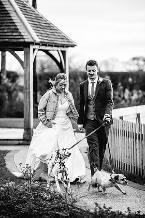 Hanbury Barn Wedding Photography - Hannah & Adam-603