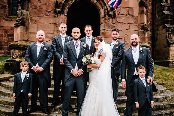 Rachel & Rich - Shropshire Wedding Photography - Market Drayton-413