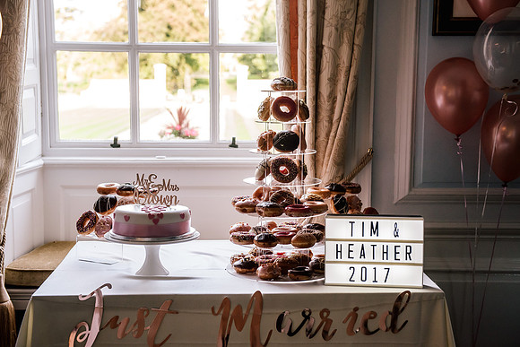 Heather & Tim - Harrowden Hall Wedding-394