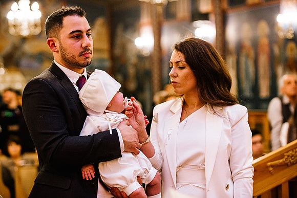 Greek Orthodox Cheristening - Staffordshire Event Photography-340