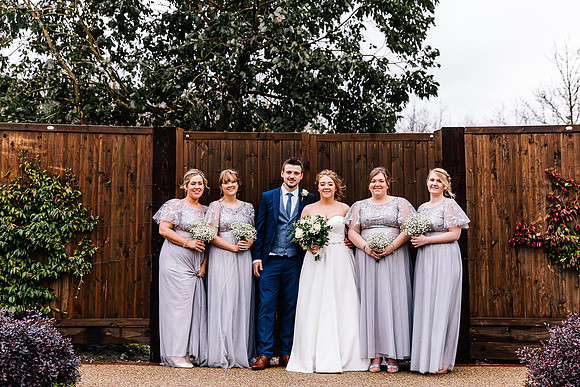 Hanbury Barn Wedding Photography - Hannah & Adam-498
