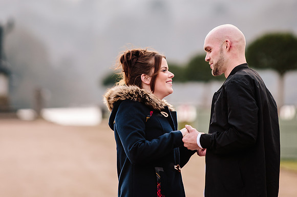 Trentham Gardens - Engagement Shoot - Staffordshire Wedding Photographer-15