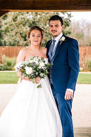 Hanbury Barn Wedding Photography - Hannah & Adam-508
