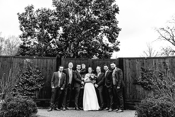 Hanbury Barn Wedding Photography - Hannah & Adam-490