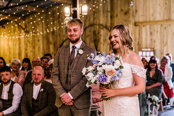 Alcumlow Wedding Barn Photography - Aimee & Mike-295