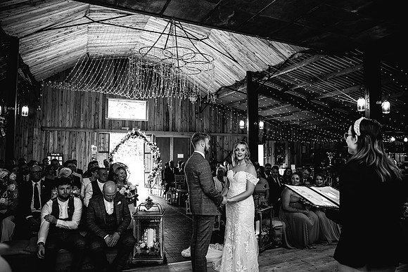 Alcumlow Wedding Barn Photography - Aimee & Mike-301