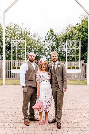 Alcumlow Wedding Barn Photography - Aimee & Mike-612