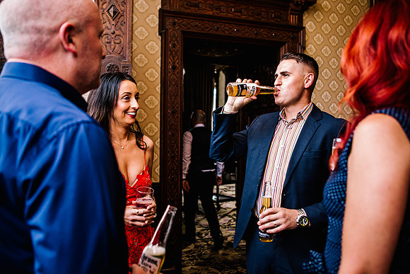 Crewe Hall Reception - Shireen & Paul-33