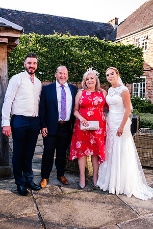 Cheshire Wedding Photography - The Manor House Hotel - Steph & Rich-606