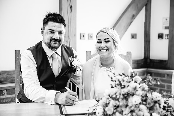 Sandhole Oak Barn Wedding Photography - Becky & Sam-258