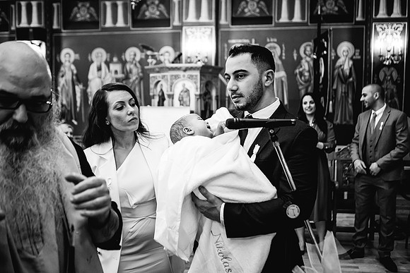 Greek Orthodox Cheristening - Staffordshire Event Photography-246