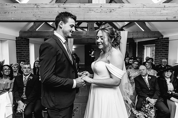 Hanbury Barn Wedding Photography - Hannah & Adam-313