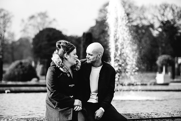 Trentham Gardens - Engagement Shoot - Staffordshire Wedding Photographer-3