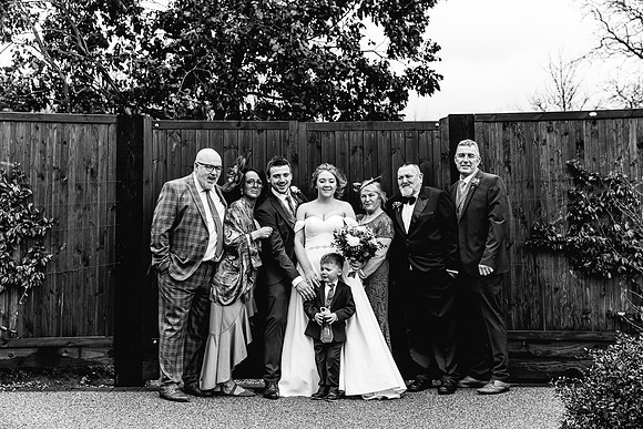 Hanbury Barn Wedding Photography - Hannah & Adam-468