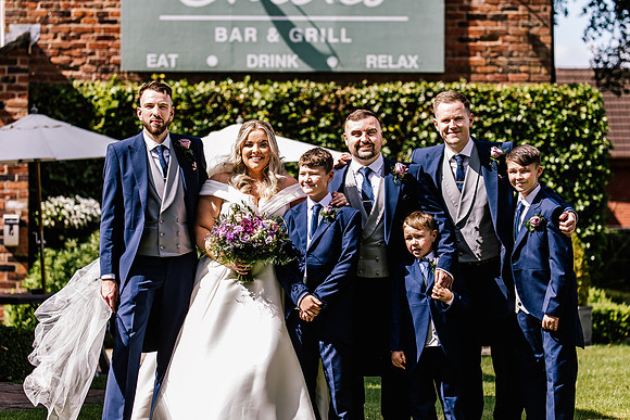 Manor House Hotel Wedding Photography - Megen & Dan-580