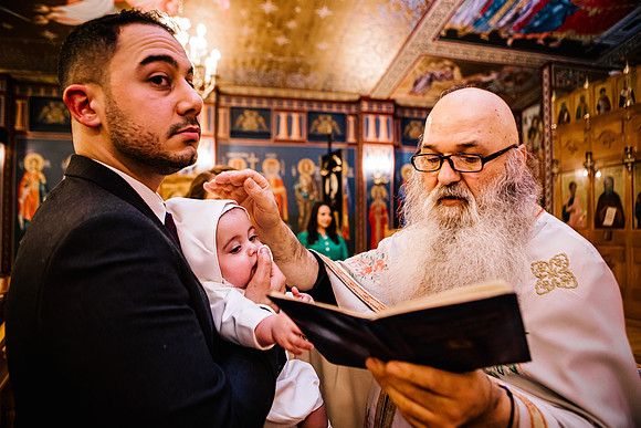Greek Orthodox Cheristening - Staffordshire Event Photography-314
