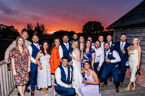 Sandhole Oak Barn Wedding Photography - Becky & Sam-730