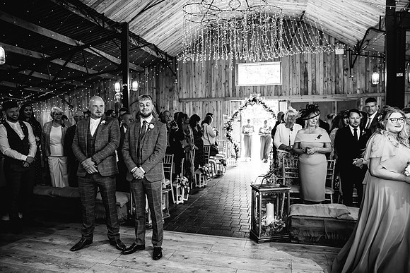 Alcumlow Wedding Barn Photography - Aimee & Mike-280