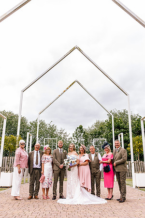 Alcumlow Wedding Barn Photography - Aimee & Mike-456