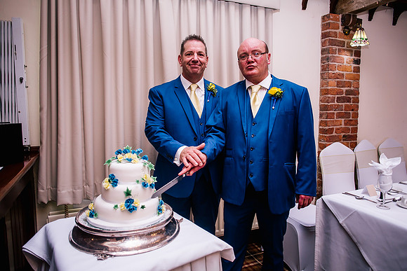 Slaters Country Inn Wedding Photography - Brian & Keith -419