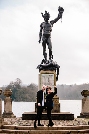 Trentham Gardens - Engagement Shoot - Staffordshire Wedding Photographer-74