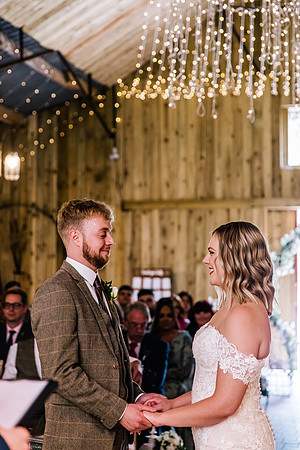 Alcumlow Wedding Barn Photography - Aimee & Mike-303