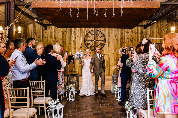Alcumlow Wedding Barn Photography - Aimee & Mike-365