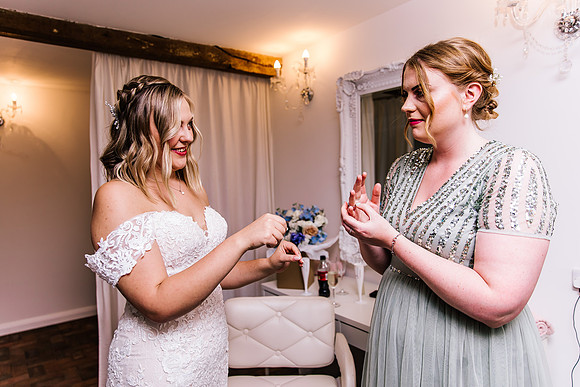 Alcumlow Wedding Barn Photography - Aimee & Mike-187