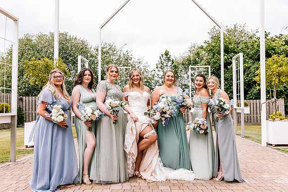 Alcumlow Wedding Barn Photography - Aimee & Mike-541