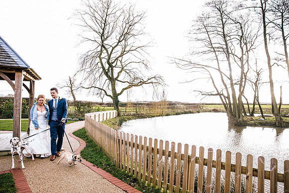 Hanbury Barn Wedding Photography - Hannah & Adam-596