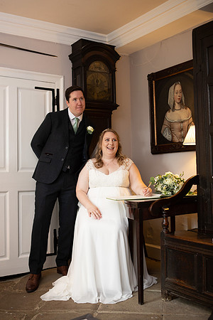 Eyam Hall Wedding Photography - Amanda & John-310