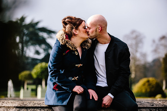 Trentham Gardens - Engagement Shoot - Staffordshire Wedding Photographer-12
