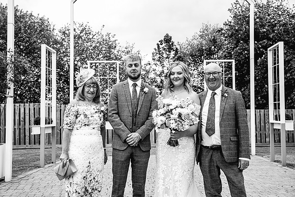 Alcumlow Wedding Barn Photography - Aimee & Mike-464