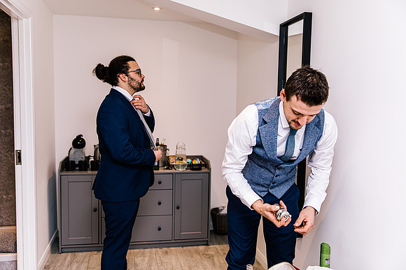Hanbury Barn Wedding Photography - Hannah & Adam-156