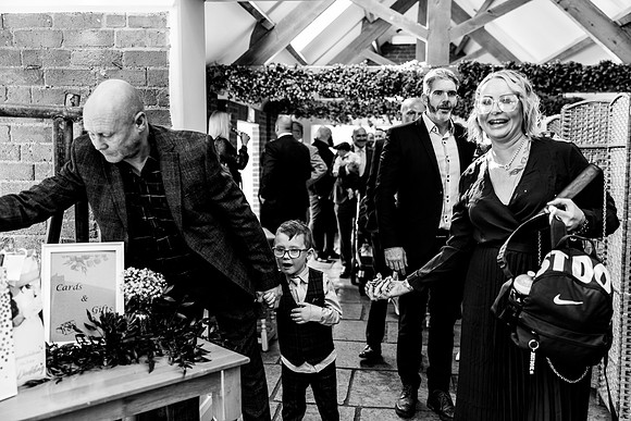 Hanbury Barn Wedding Photography - Laura & Phil-379
